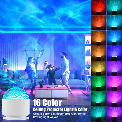 Aurora Galaxy Projector LED Night Light