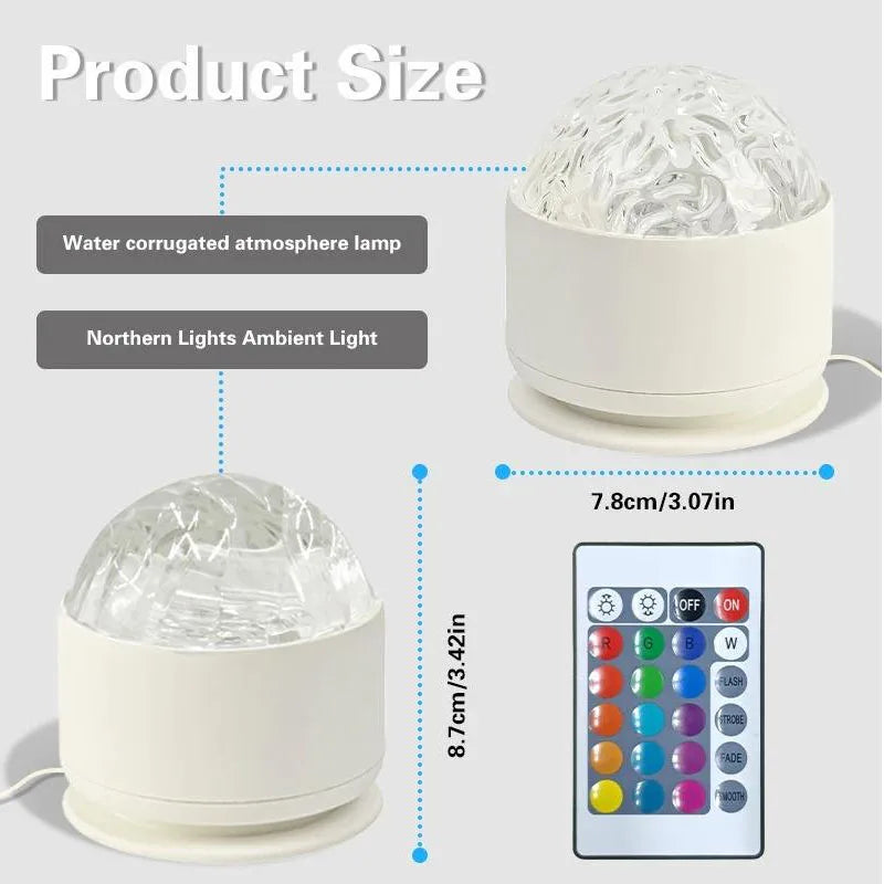 Aurora Galaxy Projector LED Night Light